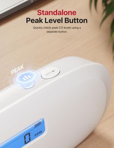 X-Sense Smart Carbon Monoxide Detector – LCD Display, App Control, Battery