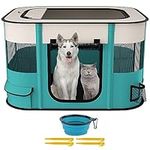 NOCOEX Foldable Playpen for Dogs & 