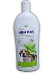 Psychotropics India Limited Herbal Shampoo for Dogs and Cats Pet Neem Shampoo Ideal for Excessive Shedding, Dry Skin, Itchiness Anti Fungal -500 ml, white