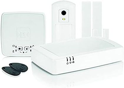 Honeywell Home HS912S Pack Alarme sans Fil connecté avec détecteur de Mouvement à Prise de Photos evohome Security, Blanc
