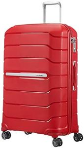 Samsonite Flux - Spinner L, Erweiterbarerer Koffer, 75 cm, 99/111 L, Rot (Red)