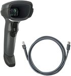 ZEBRA DS4608-SR Standard Range 1D 2D Handheld Barcode Scanner QR Wired USB Imager Black Corded Screen Code Reader for POS System - JTTANDS