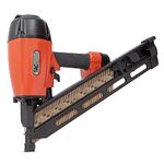 Tacwise KDH90V Angled Air Framing Nailer, Uses Paper Collated Strip Nails, 50-90 mm, 34° Inclined