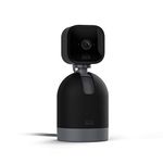 Blink Mini Pan-Tilt Camera | Rotating indoor plug-in smart security camera, two-way audio, HD video, motion detection, Works with Alexa (Black)