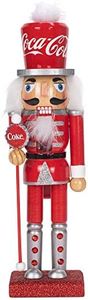 Kurt S. Adler Coca-Cola 10-Inch Wooden Nutcracker, Multicolor (CC6202)