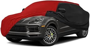 Indoor Car Cover Replacement for 2009-2024 Porsche Cayenne, Luxurious Stretch Satin Custom-fit Indoor Car Cover for Dust-Proof, Underground Garage, Car Show