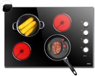 Electric Cooktop 30 Inch, Knob Cont