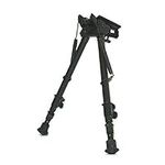 Genuine Harris Bipod Model 1A2-BR Fixed 6"-9" Solid Base Non Notched Legs Air Rifle Airgun Shooting Hunting