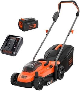 BLACK+DECKER 36V Lithium-Ion 33cm Lawnmower Kit 2.0Ah