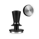 MHW-3BOMBER 58mm Coffee Tamper, Self-Leveling Espresso Tamper with 2-Spring Auto-Rebound, 58.35mm Tamper Tool for Espresso Machines, Barista Tool, T6101-OS