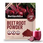 Better Alt Beet Root Powder, Sweet Chilly Flavor, Natural Nitric Oxide Booster, Superfood for Healthy Heart, Beets Powder Supplement, Beet Juice Powder, Non GMO, Red 1 Pound (Pack of 1)