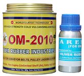 Oliver Rubber Cold Vulcanizing Cement OM-2010 Cement Adhesive with Hardener - For Heat Resistive Conveyor Belt and Jointing Cold Bonding Glue And Belt Adhesives