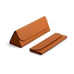 DailyObjects Leather Foldaway Slim Eyewear/Sunglass Case - A Classic and Protective Companion for Your Sunglasses