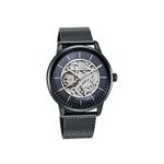 Titan Mechanical Analog Blue Dial Automatic Watch for Men with Stainless Steel Strap-NS90110QM01