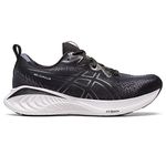 ASICS Women's Gel-Cumulus 25 Running Shoes, 10, Black/White