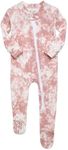 VAENAIT BABY Intant Baby Boys Girls Footie Cotton Sleep and Play Prism Pink 3-6M