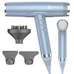 slopehill Hair Dryer, Blow Dryer, Professional Hair Dryer with Diffuser, Ionic Hair Dryers for Women, High Speed Hair Dryer for Salon Use (Blue)