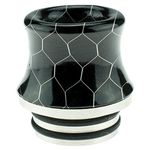 Vapesoon Cobra 810 Drip Tip DT038 for Smok TFV12 Prince/Horizon Falcon King (Black)