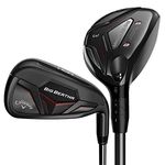 Callaway Golf 2019 Big Bertha Iron/Hybrid Combo Set (Set of 8 Total Clubs: 4H, 5H, 6H, 7-PW, AW, Right Hand, UST Recoil ESX 450 F1 50g Graphite Shaft, Ladies Flex