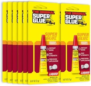 Super Glue Liquid - Clear - One 2 Gram Tube - (Pack of 12)