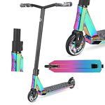 VOKUL BIZT K1 Pro Scooter - Stunt Scooters for Kids 7 Years and Up, Beginner to Intermediate Tricks Freestyle Scooters with 110MM Alloy Wheels (Neo)