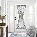 Lazzzy French Door Curtains with 1 