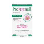 Promensil Menopause Double Strength Hot Flushes Night Sweats 80mg Red Clover Isoflavones Phytoestrogens 60 Tablets