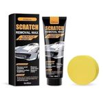 Trupradh Car Scratch Remover | Car Scratch Removal Cream & Wax | Best Scratch Remover for Cars | Car Polish, Rubbing Compound & Paint Restorer | Removes Light Scratches, Swirl Marks & Scuffs