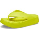 Crocs Women's Getaway Platform Flip Flops, Wedge Sandals for Women, Acidity, 7