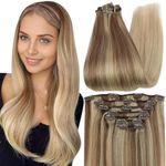 Full Shine Clip in Hair Extensions 