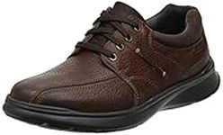 Clarks Men's Cotrell Walk M Lace-Up Shoe, Tobacco Leather, 10 M US