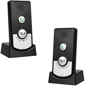 2 Way Wireless Intercom for Home Hospital Hotel,1000m Range Indoor Intercoms Wireless