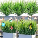 12Pcs Artificial Wheat Grasses with