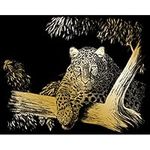 Royal Brush Gold Foil Engraving Art