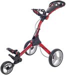 Big Max IQ Plus Golf Trolley, Color- Black/Red
