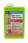 StoneTech High Gloss Finishing Sealer for Natural Stone, Tile, & Grout, 1-Quart (.946L)