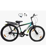 Hero Next Ranger Cycle Tire Size 24T with Power Brake, IBC Carrier, Single Speed Bicycle | 85% Semi Assembled Bike | Boys Men | Age 9-13 Years