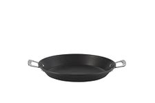 Le Creuset Toughened Non-Stick Paella Pan, 32 cm, 52101320010101, Black