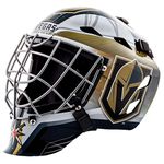 Franklin Sports Vegas Golden Knights NHL Hockey Goalie Face Mask - Goalie Mask for Kids Street Hockey - Youth NHL Team Street Hockey Masks