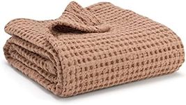 Simka Rose Waffle Baby Blanket Cotton Soft Breathable Swaddle Blanket for Baby Nursery, Stroller & Crib Blanket - Baby Receiving Blankets for Boys & Girls Gender Neutral Toddler Blanket