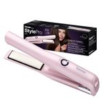 Beurer HS20 Cordless Rechargeable Hair Straightener With USB Charging Cable, 3 Fast-Heating Temperature Settings And Heat-Resistant Cover, Ideal For Travelling