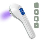 308NM Light Therapy Lamp,Home Use HandHeld Device with LCD Digital Timer Control for Promote Melanin Recovery,Reduces White Spots on Skin