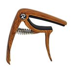 Riff Music Products RGC03RW Deluxe Electric/ Acoustic Guitar Trigger Capo - Wood Effect