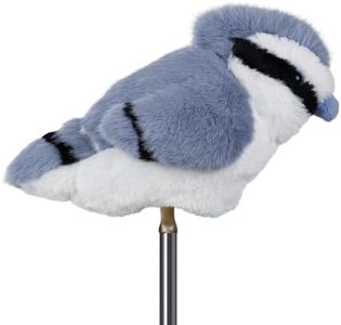 mytag Funny Putter Cover, Blue Jay Golf Blade Putter Head Covers Mid Mallet Putter Cover, Animals Plush Golf Putter Headcover