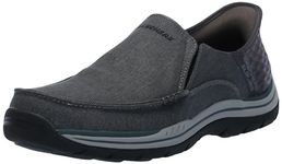 Skechers Men's Expected-Cayson Hands Free Slip-in Moccasin, Black, 10