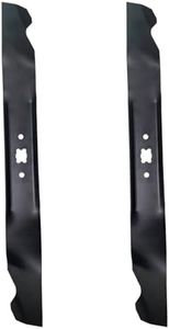 Apeixoto 21 inch Mower Mulching Blades Compatible with Troy Bilt TB280ES TB240 TB130 TB230 TB210 TB110 Blades for Cub Cadet MTD 21'' Deck Replace OE 942-0741A 742-0741 742-0741A 942-0741 2PCS