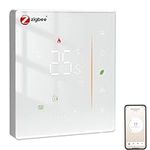 MOES Zigbee Smart Thermostat Electricity Underfloor Heating, Smart Room Thermostat Digital Programmable Compatible Alexa/Google Home Voice Control,MOES/Smart Life/Tuya App(MOES ZigBee Hub Required)