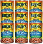 Bush's Best Mild Chili Beans - Pinto, 16 OZ (Pack of 9)