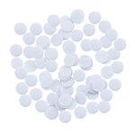 400 Pieces Microdermabrasion Cotton Filters Replacement 10mm Microdermabrasion Filters Facial Vacuum Filters, White (400 Pieces)