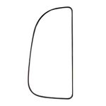 Dasbecan Left Driver Side Lower Tow Mirror Glass Compatible with Dodge Ram 1500 2500 3500 4500 5500 2009-2020 68067731AA Spotter Lower Mirror Glass